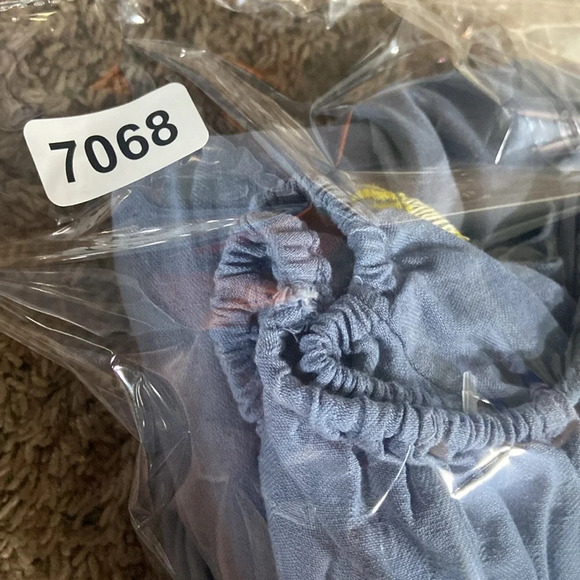 New! Free People Emory Embroidered Sun Midi Dress blue nwot 27068 - Picture 14 of 14